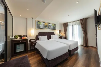 이그제큐티브 트윈룸 - 발코니 — Hanoi Calista Hotel & Spa