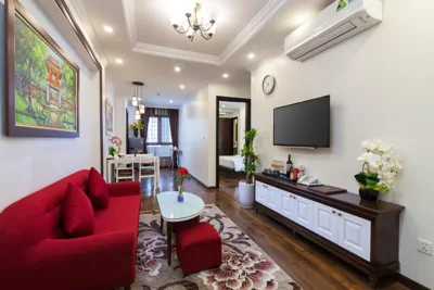 침실 2개 아파트 — Hanoi Calista Hotel & Spa